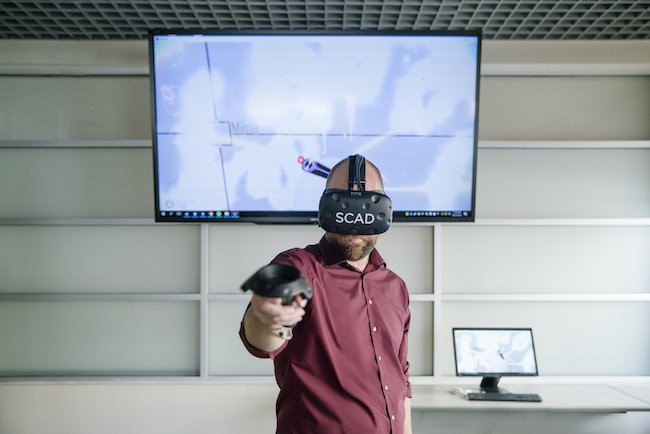 SCAD Savannah – Fall 2016 – Savannah Film Festival – VR Showcase – Jen Library – Photography by Dylan Wilson