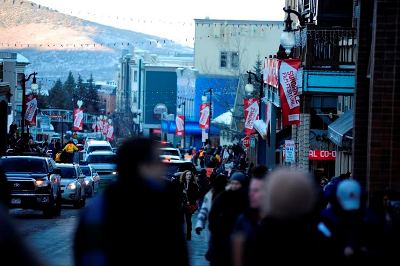 General atmosphere of Main Street in Park City, Utah during Day 3 of Sundance Film Festival 2013.