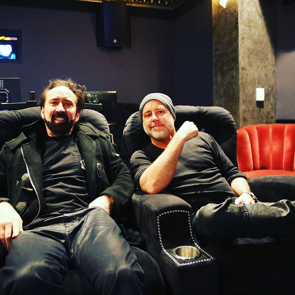 Nicolas Cage and Sugar Studios CEO Jijo Reed