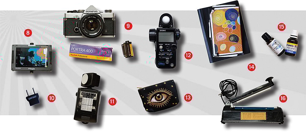 What's in your kit nine days edson oda wyatt garfield