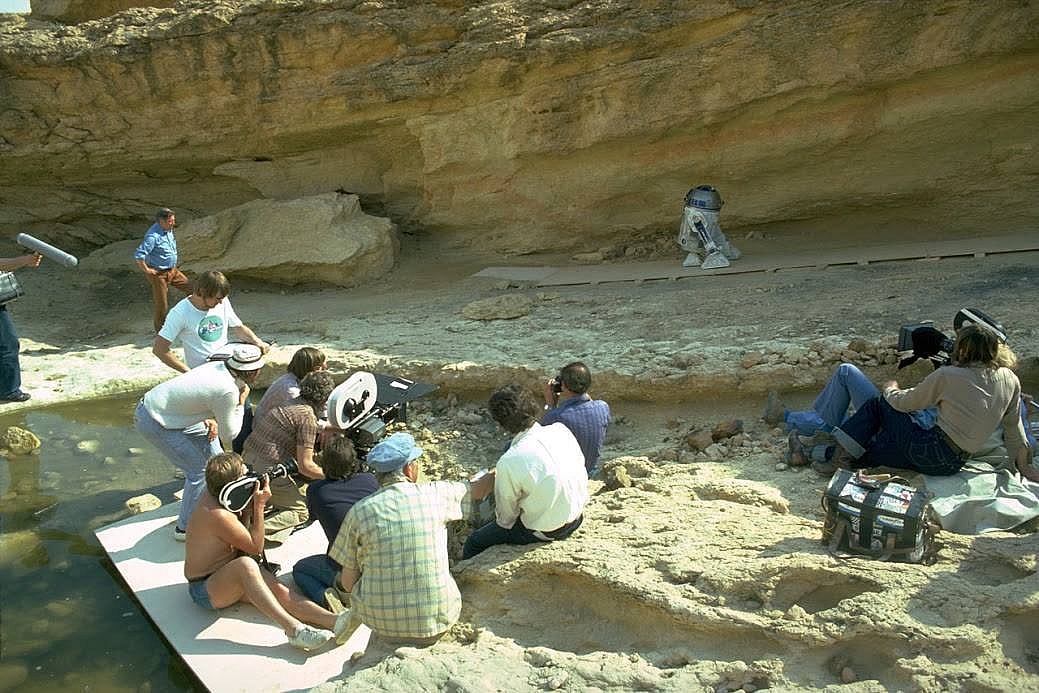 Star Wars behind the scenes R2D2