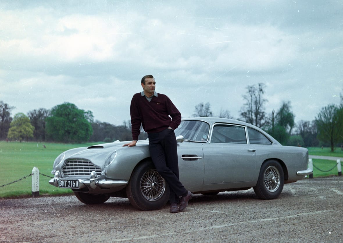 Goldfinger: 12 Behind the Scenes Images From a James Bond Stunner