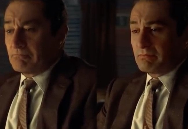 Irishman deepfake de-age