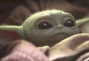 How does Baby Yoda Movie News mudhorn