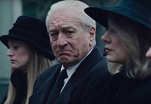 Who Is Frank Sheeran talking to Who Is Robert De Niro talking to in The Irishman