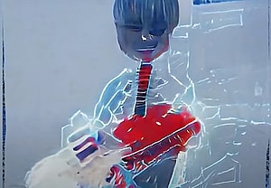 Duran Duran A.I. Video Invisible Clint Eastwood