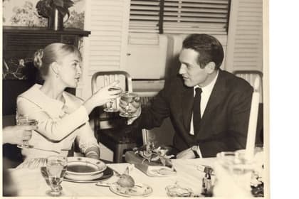 Joanne Woodward and Paul Newman