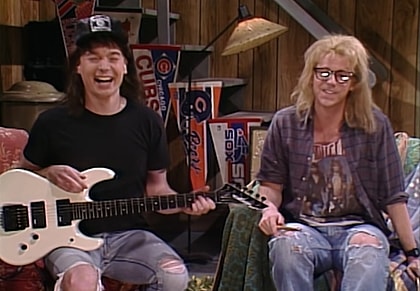 Mike myers david zaslov Wayne's World
