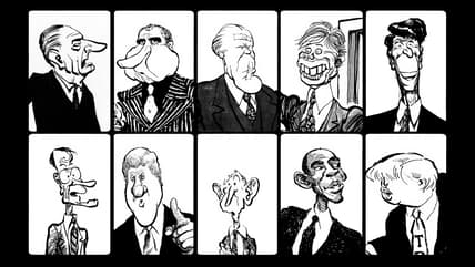 A Savage Art: The Life & Cartoons of Pat Oliphant by Bill Banowsky