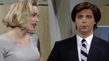 Dana Carvey Doesn't Apologize for 1992 Sharon Stone Sketch on SNL