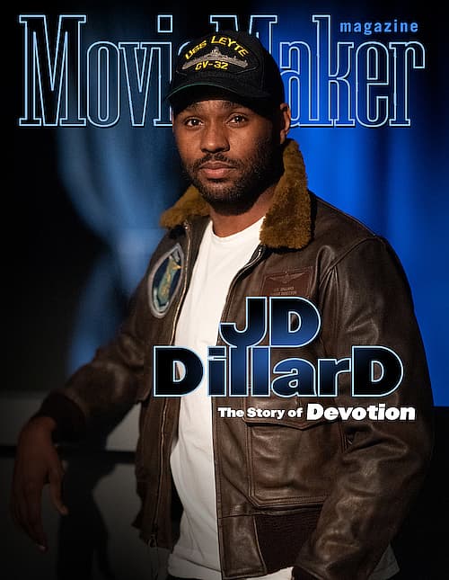 JD Dillard, director of Devotion, on the fall digital cover of MovieMaker