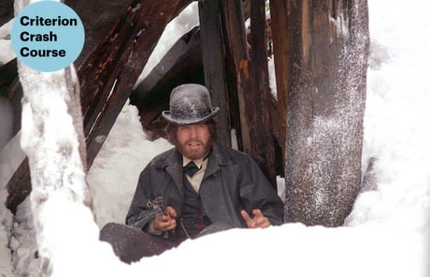 Warren Beatty as the reluctant gunslinger McCabe in Altman's masterpiece McCabe & Mrs. Miller