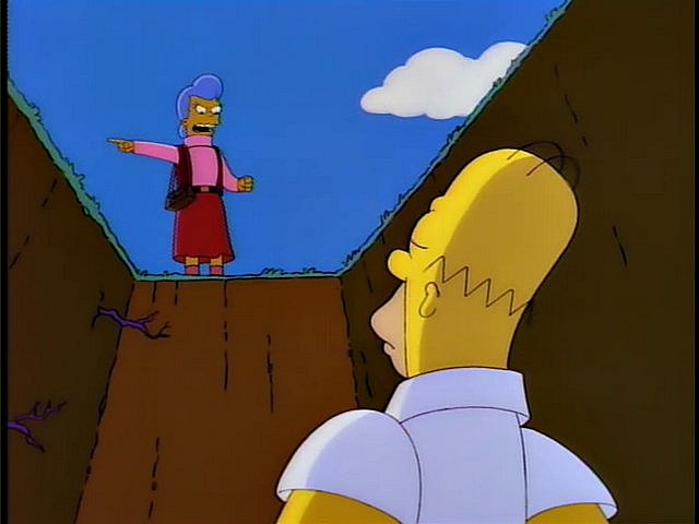 Minor Simpsons Characters Mona