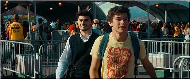 entering festival grounds in the proof of concept