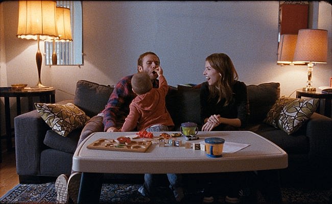 Webber and Kendrick play with Jude Swanberg. Courtesy of Magnolia