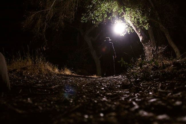 The woods in Santa Clarita, a perfect setting for a genre-based film