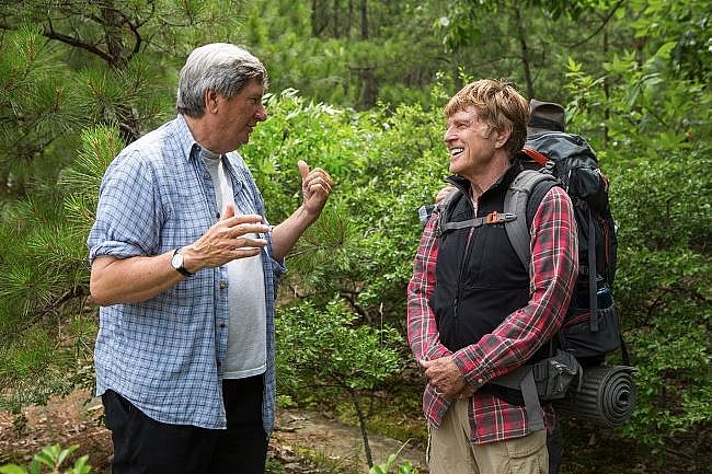 Bailey and Redford on the Appalachian Trail