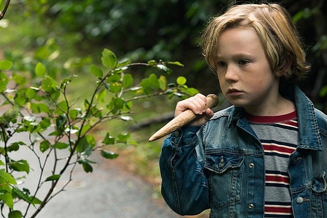 Jack Fulton as the young Oscar in Closet Monster