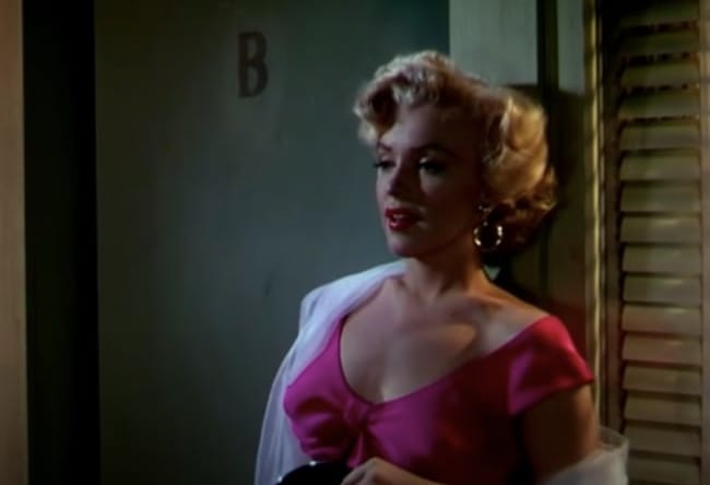Marilyn Monroe Blonde Niagara Oscars