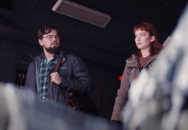 Leonardo DiCaprio Jennnifer Lawrence Don't Look Up Adam McKay