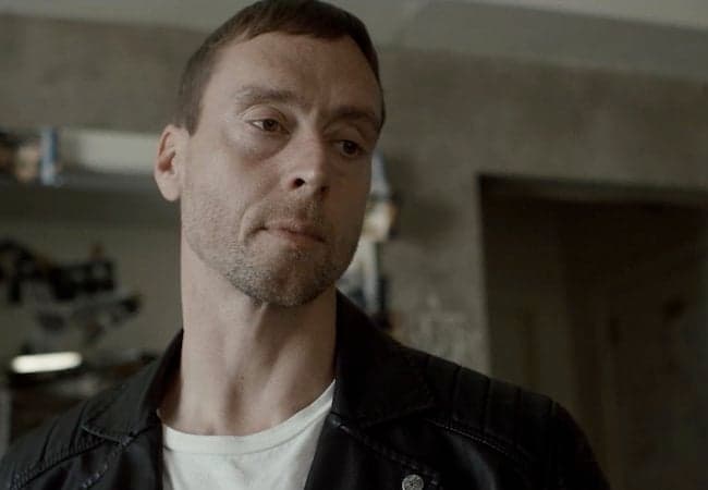 Kirk Caouette in American Badger, for which he is director, producer, actor and stunt performer