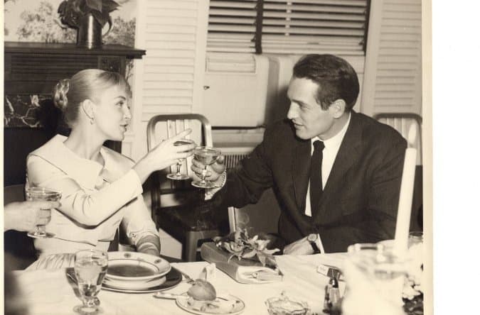 Joanne Woodward and Paul Newman