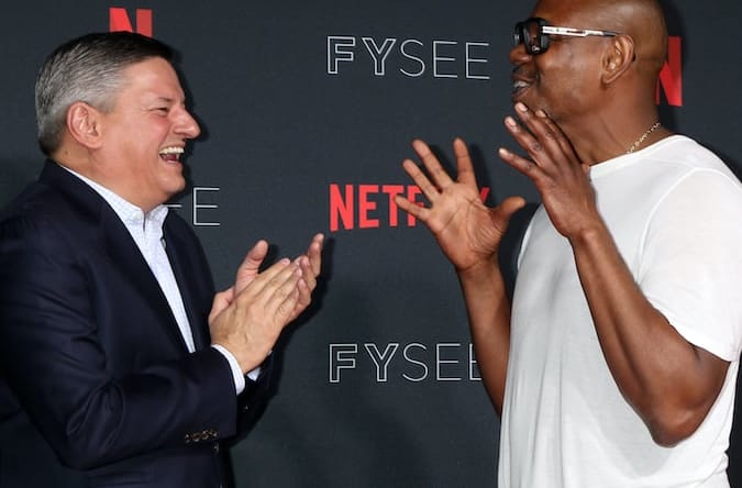 dave chappelle and ted sarandos