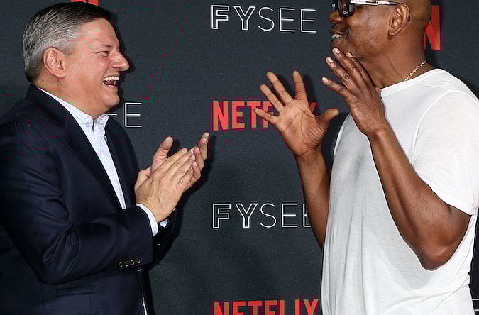 dave chappelle and ted sarandos