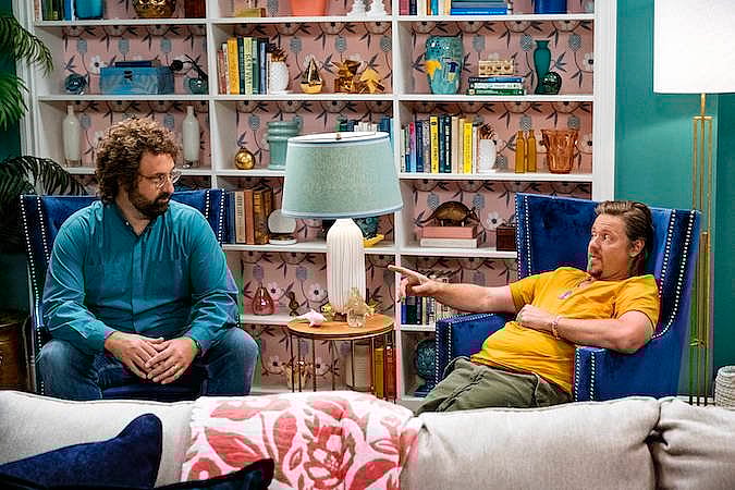 Eric Wareheim and Tim Heiecker. Eric Wareheim and Tim Heiecker aka Tim and Eric in Beef House