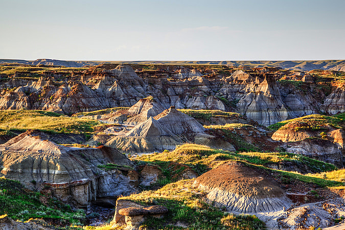 Should You Move to Calgary? Badlands of Dinosaur Provincial Park in Alberta, Canada