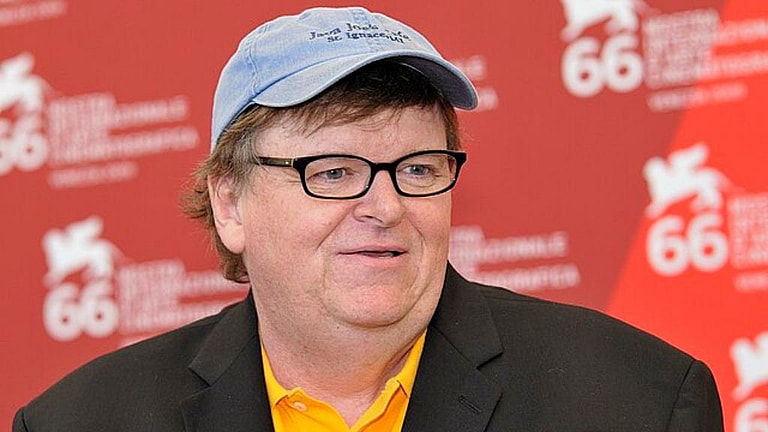 Michael Moore celebrities calling for biden to step down