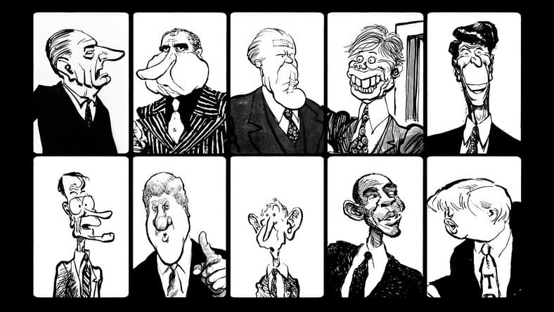 A Savage Art: The Life & Cartoons of Pat Oliphant by Bill Banowsky