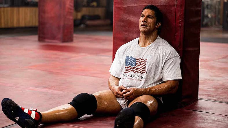 Dwayne Johnson Smashing Machine concussed