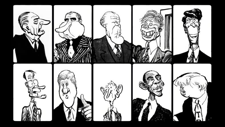 A Savage Art: The Life & Cartoons of Pat Oliphant by Bill Banowsky