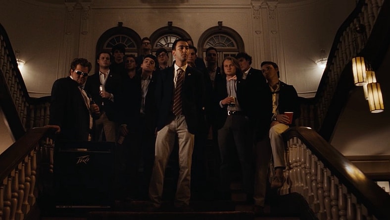 In THE LINE by Ethan Berger, Alex Wolff Is a Frat Boy in Too Deep