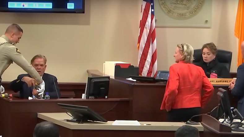 Expert Witness in Rust Shooting Trial Points Gun Toward Judge Before Bailiff Intervenes2