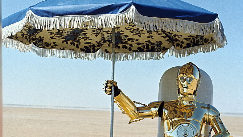 Star Wars Behind the Scenes Images From a Long Time Ago