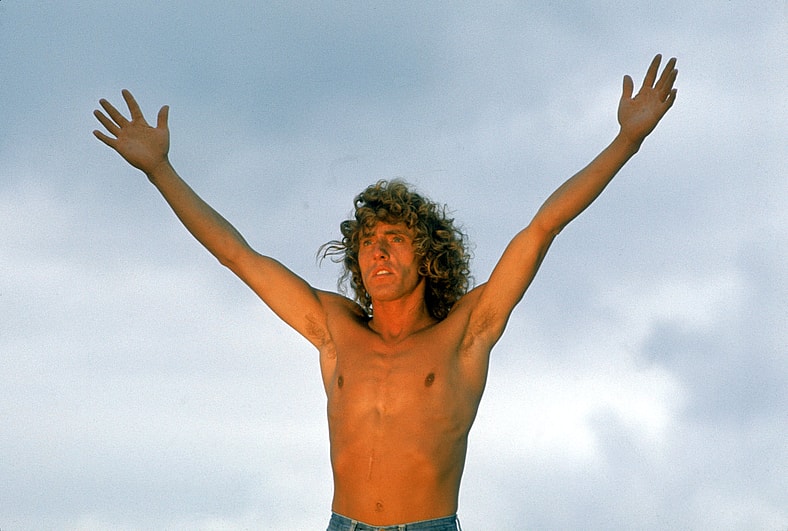 The Who singer Roger Daultrey in Tommy, one of the most essential movies of 1975