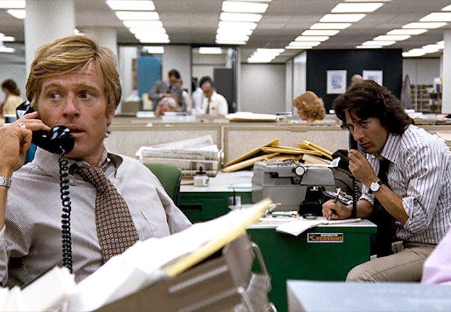 Inspiring Movies All the President's Men