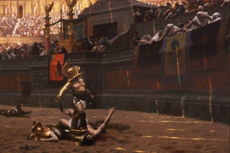 Gladiator painting Capone Ridley Scott Movie News 