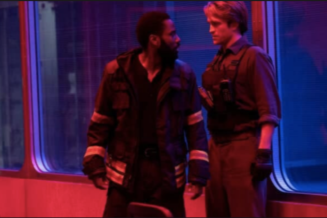Tenet set pieces Robert Pattinson Christopher Nolan