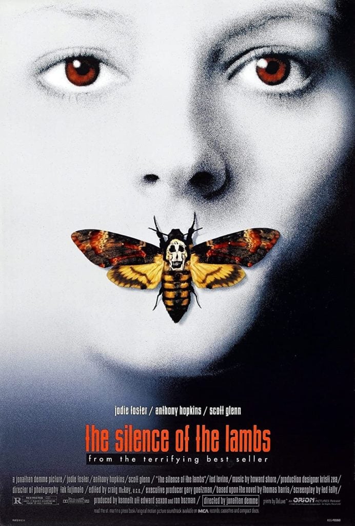 Silence of the Lambs Clarice Dali death's head moth skull