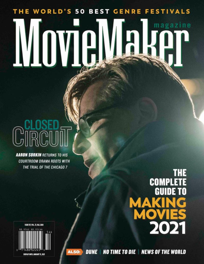 MovieMaker new cover Aaron Sorkin