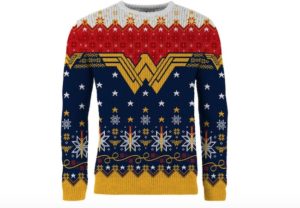 Wonder Woman Christmas sweater