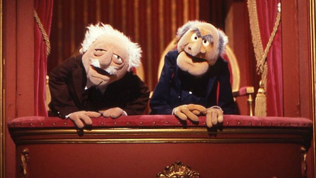 Muppets Statler and Waldorf