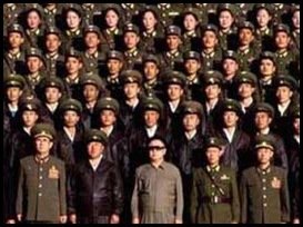 One of Kim's many military formations
