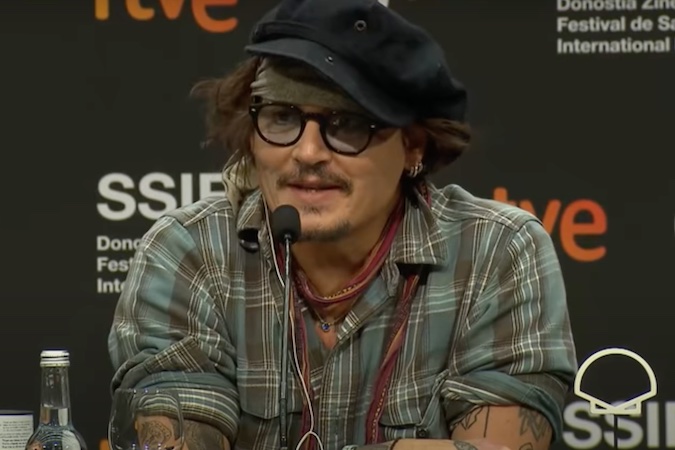 Johnny Depp Blasts Cancel Culture From a Literal Platform