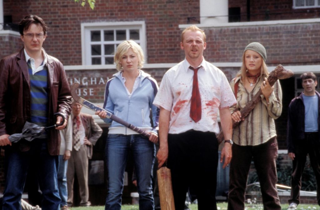 shaun of the dead edgar wright simon pegg youve got red on you 