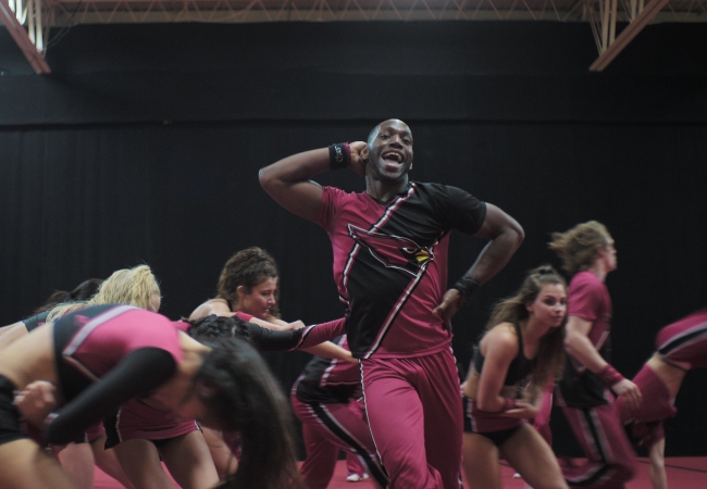 Trinity Valley Cheer Greg Whiteley