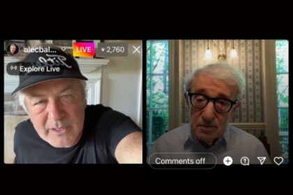 Woody Allen and Alec Baldwin Don't Mention Scandals on Instagram Live